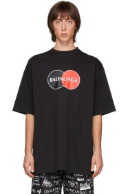 Balenciaga - T-shirt noir Uniform Logo