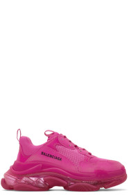 Balenciaga - Pink Triple S Sneakers