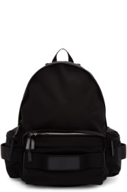 Juun.J - Black Nylon Backpack