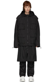 Juun.J - Black Vest Jacket