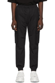 Juun.J - Black Cotton Cargo Pants