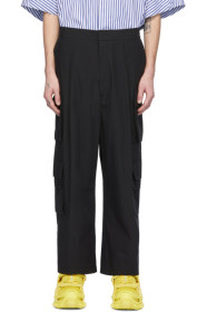 Juun.J - Black Cargo Pants