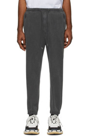 Juun.J - Grey Logo Lounge Pants