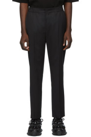 Juun.J - Black Wool Trousers