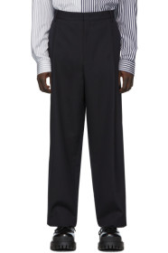 Juun.J - Navy Wool Trousers