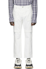 Juun.J - White Pocket Jeans