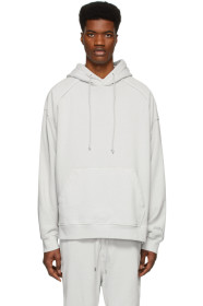Juun.J - Grey Logo Hoodie