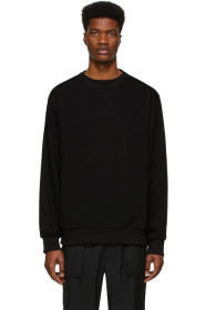 Juun.J - Black 'Symmetry' Sweatshirt