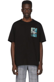 Juun.J - ブラック Decal T シャツ