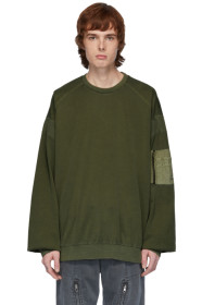 Juun.J - Khaki Long Sleeve T-Shirt