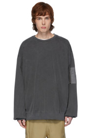 Juun.J - Grey Long Sleeve T-Shirt