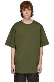 Juun.J - Khaki Logo T-Shirt