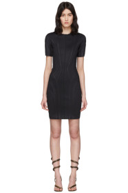 Mugler - Black Scuba Dress