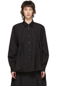Comme des Garçons Homme Plus - Black Spiral Seam Shirt
