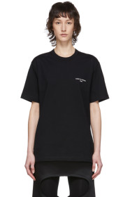 Comme des Garçons Homme Plus - 黑色徽标 T 恤