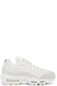 Comme des Garçons Homme Plus - White Nike Edition Air Max 95 Sneakers