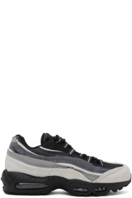 Comme des Garçons Homme Plus - Black & Grey Nike Edition Air Max 95 Sneakers