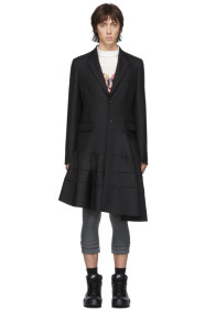 Comme des Garçons Homme Plus - 黑色羊毛大衣