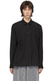 Comme des Garçons Homme Plus - Black Spiral Seam Shirt