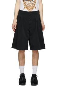 Comme des Garçons Homme Plus - ブラック ピケ ショーツ