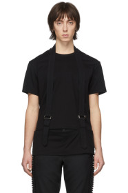 Comme des Garçons Homme Plus - Black Buckle T-Shirt