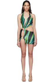 Louisa Ballou - SSENSE Exclusive Black Sex Wax Dress