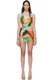 Louisa Ballou - SSENSE Exclusive Multicolor Sex Wax Dress