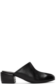 Marsèll - Black Tondello Block Heel Mules