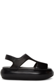 Marsèll - Black Ciambellona Platform Sandals