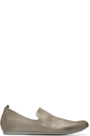 Marsèll - Grey Leather Slippers