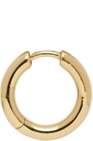 Maria Black - Gold Single Polo Huggie Earring