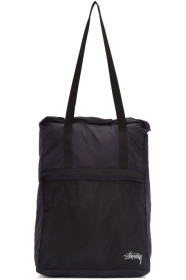 Stussy - Black Lightweight Travel Tote Bag