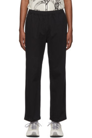 Stussy - Black Brushed Beach Trousers