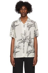 Stussy - Off-White Banana Tree Shirt