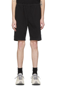 Stussy - Black Brushed Beach Shorts