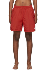 Stussy - Red Stock Water Swim Shorts