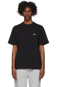 Stussy - Black Stock Logo T-Shirt