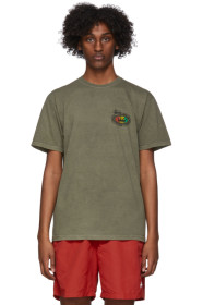 Stussy - Green Rasta Oval T-Shirt