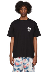 Stussy - ブラック ストック リンク T シャツ