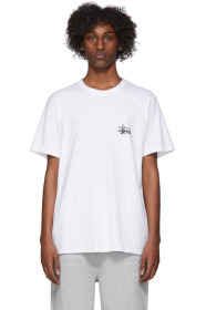Stussy - White Basic Logo T-Shirt
