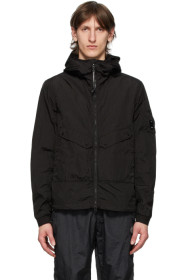 C.P. Company - Black Lens Hooded Jacket