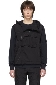 C.P. Company - Veste noire Chrome Goggle