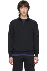 C.P. Company - Black Half-Zip Sweatshirt