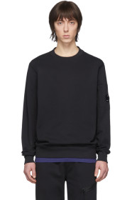 C.P. Company - Black Crew Sweatshirt