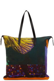 Dries Van Noten - Cabas multicolore édition Mika Ninagawa