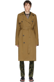 Dries Van Noten - Trench en sergé beige