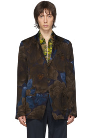 Dries Van Noten - Multicolor Floral Blazer