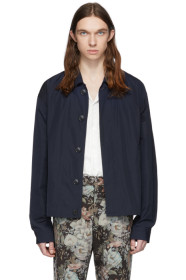Dries Van Noten - Blouson bleu Vinkler