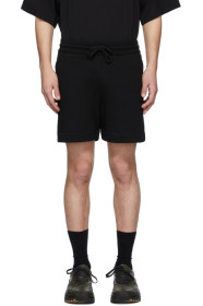 Dries Van Noten - Black French Terry Lounge Shorts