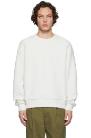 Dries Van Noten - Off-White Reverse French Terry Sweatshirt